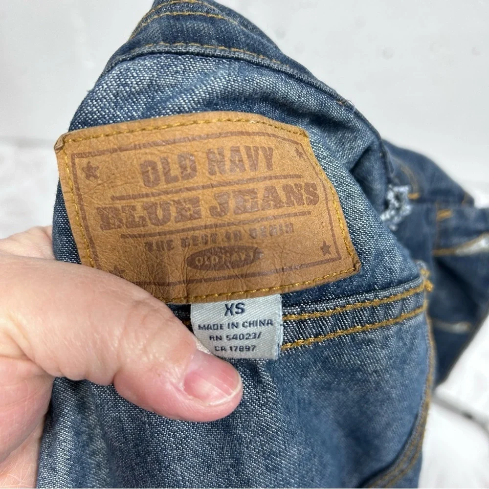 Old Navy Kids Blue Jeans Denim Jacket XS